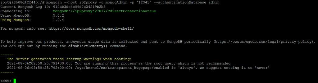 IP2Proxy MongoDB