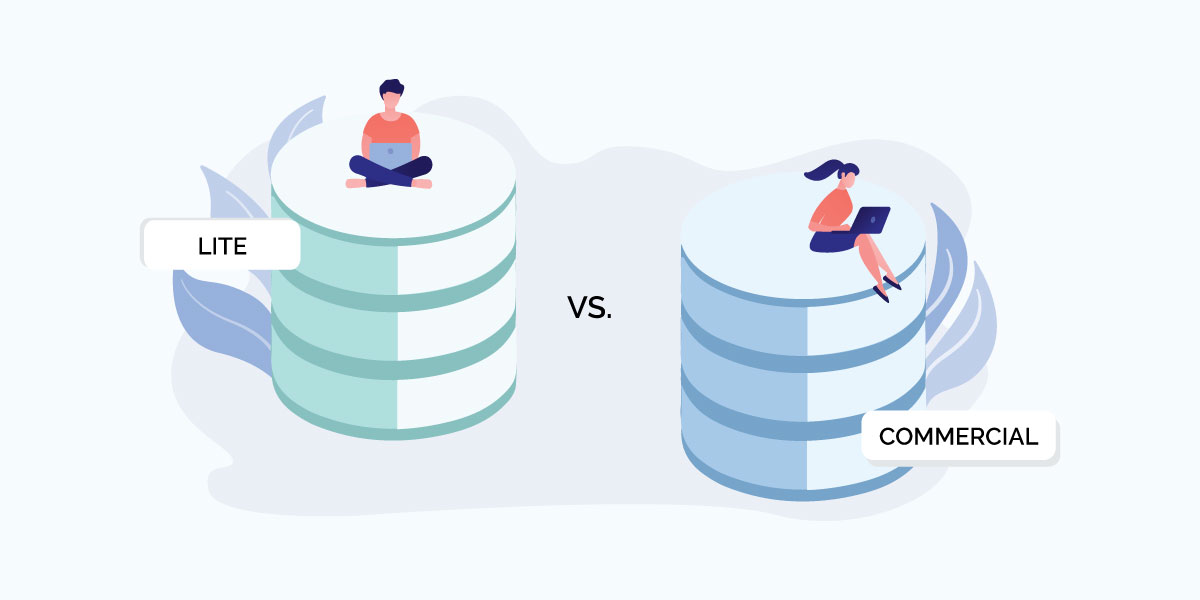 Differences between Commercial and LITE