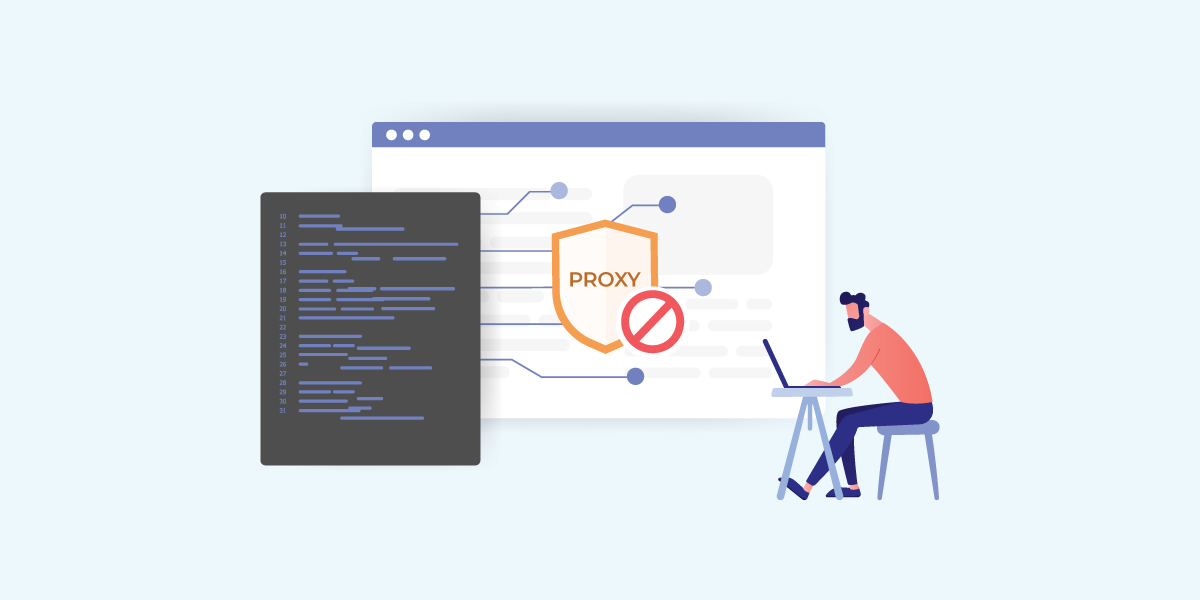 Prevent web scrapping using rotating proxy IPs