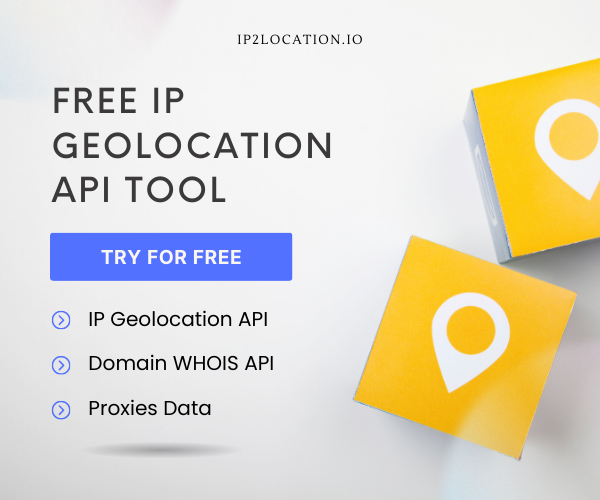 IP geolocation API