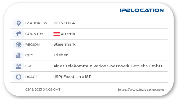 IP address lookup demo