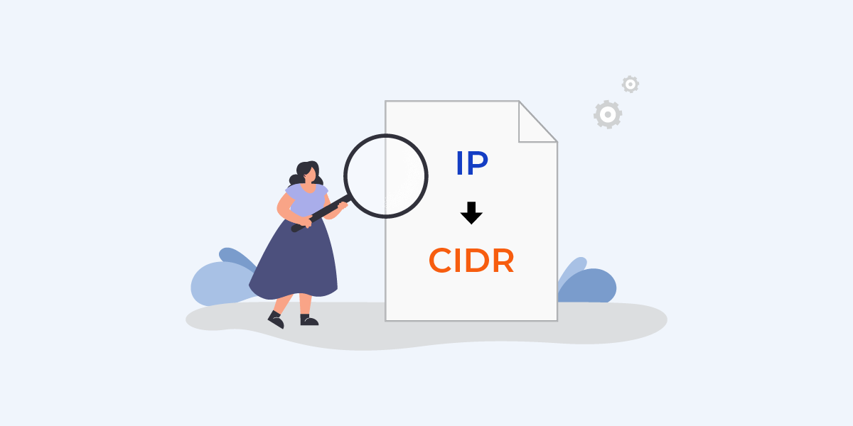 IP address ranges into CIDR format