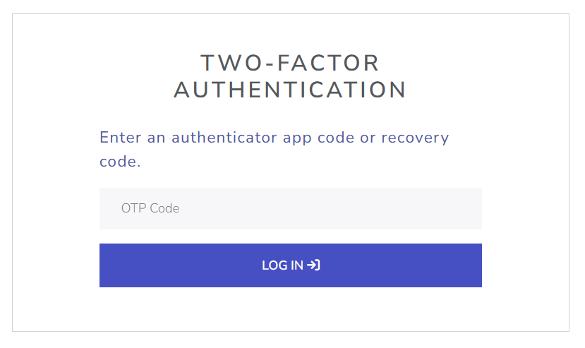 2FA login